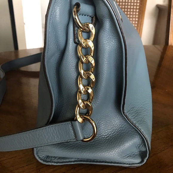Authentic Michael Kors Hamilton Blue bag - Picture 10 of 11
